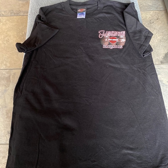 Harley Davidson Barbados Tee Shirt Size Large - Picture 3 of 4